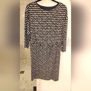 3/4 Sleeve, Packable, Knee Length, Blouson Dress